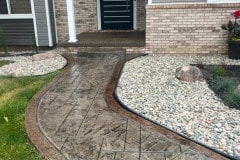 stamped-walkway