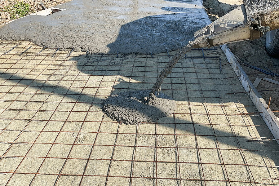 Pouring Concrete