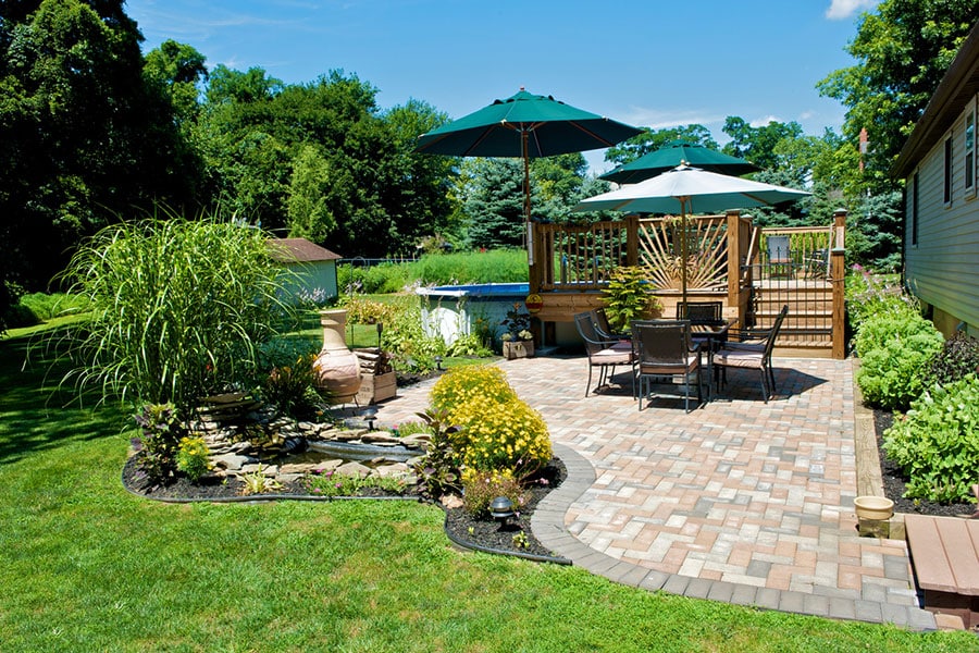 Brick Paver Patio